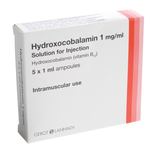 Vitamine B12 Injecties Kopen - Hydroxocobalamine Injectie